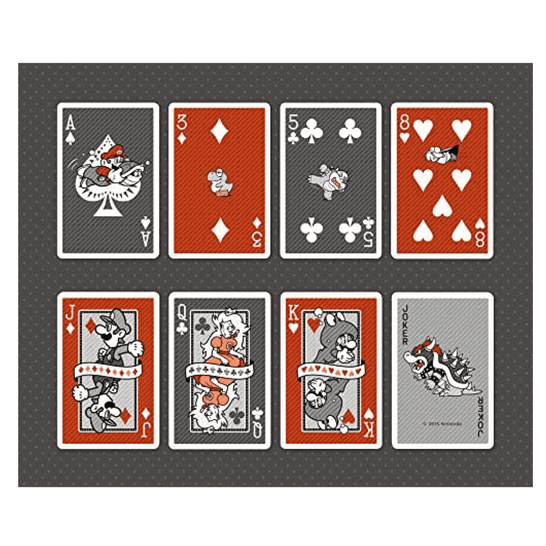 Immagine di prodotto di: Super Mario Retro Art Playing Cards – Nintendo (3)