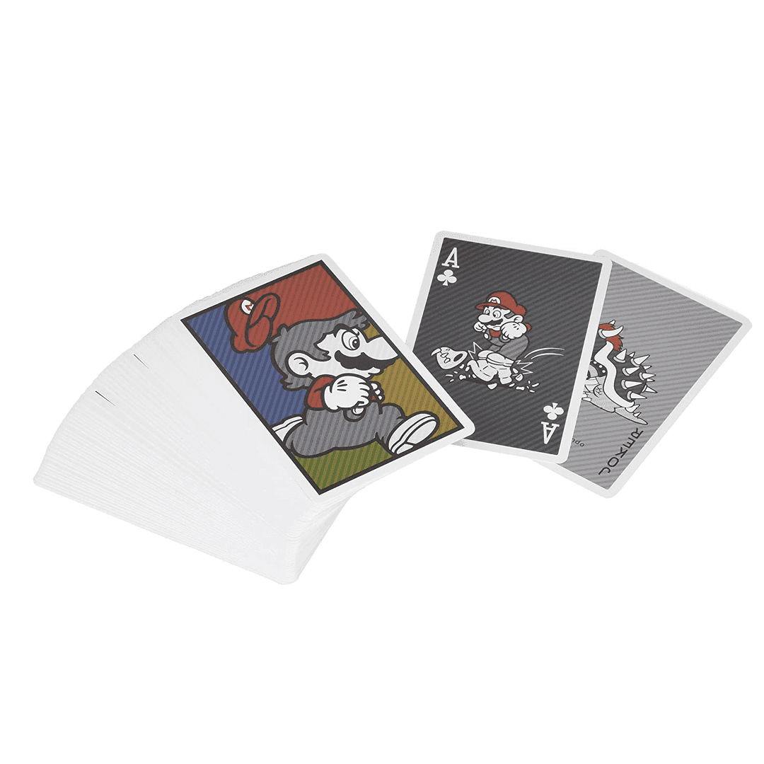 Immagine di prodotto di: Super Mario Retro Art Playing Cards – Nintendo (2)