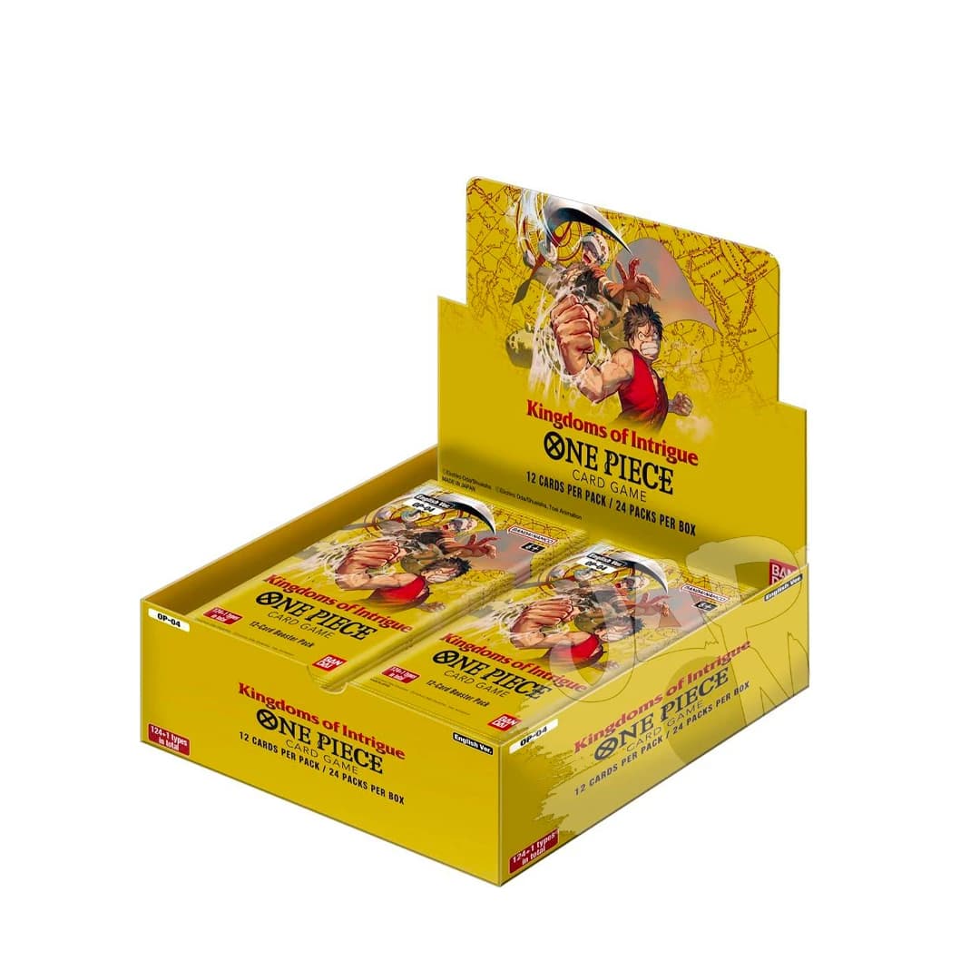 Immagine prodotto di: One Piece Card Game Kingdom of Intrigue OP04 Display – 24 Buste (EN)
