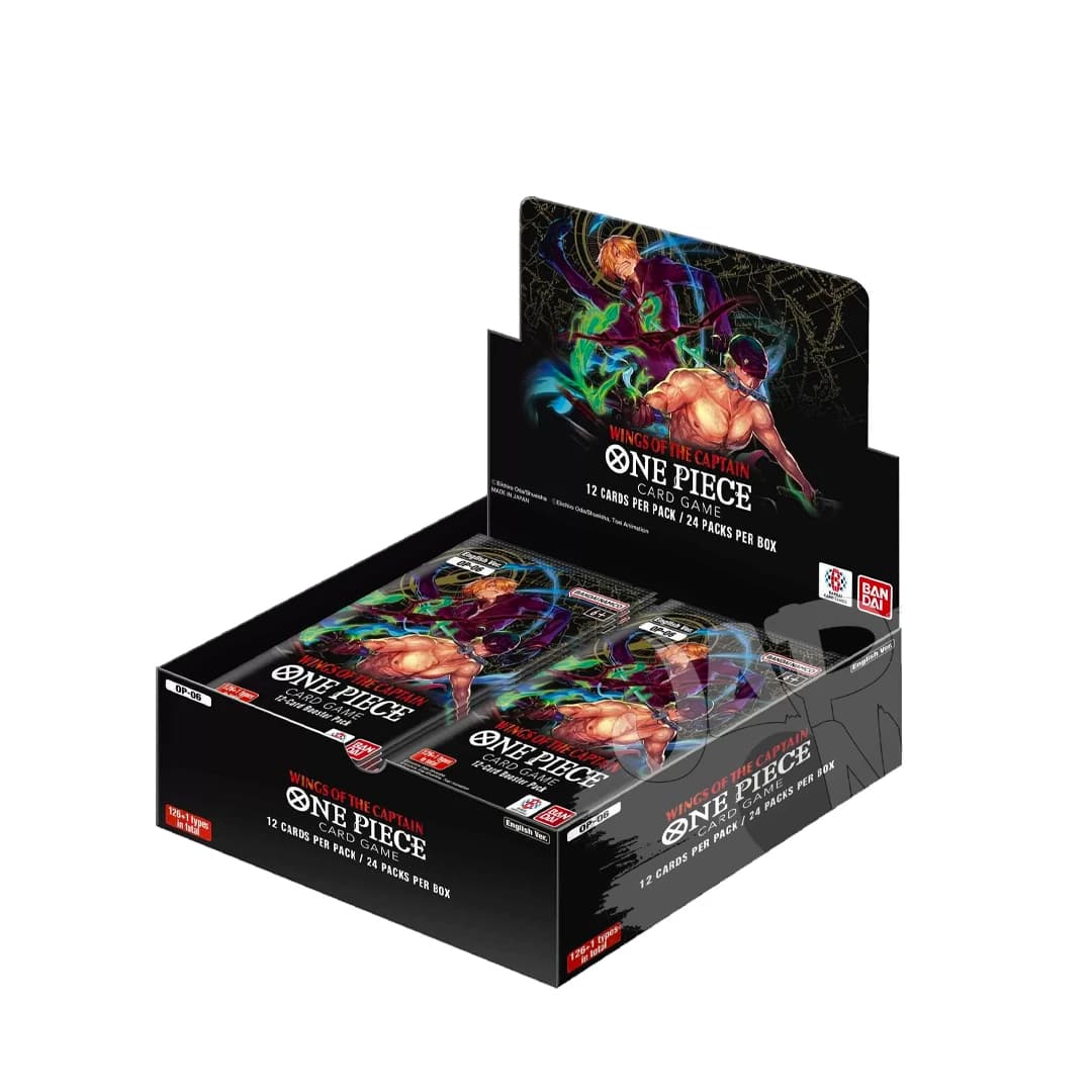 Immagine prodotto di: One Piece Card Game Wings of the Captain OP06 Display – 24 Buste (EN)