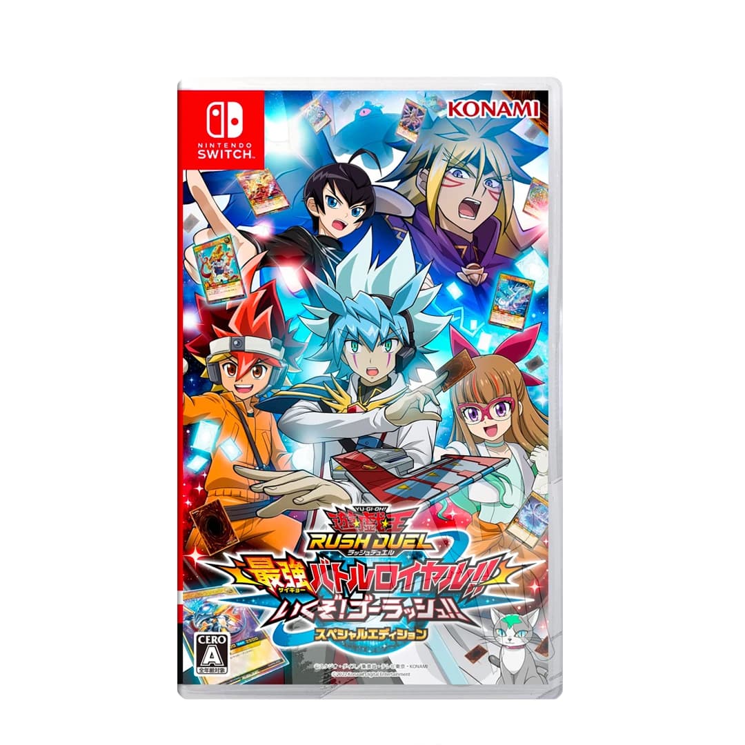 Immagine prodotto di: Yu-Gi-Oh! RUSH DUEL Saikyo Battle Royale! Let’s Go! Go Rush! – 4 Promo Cards