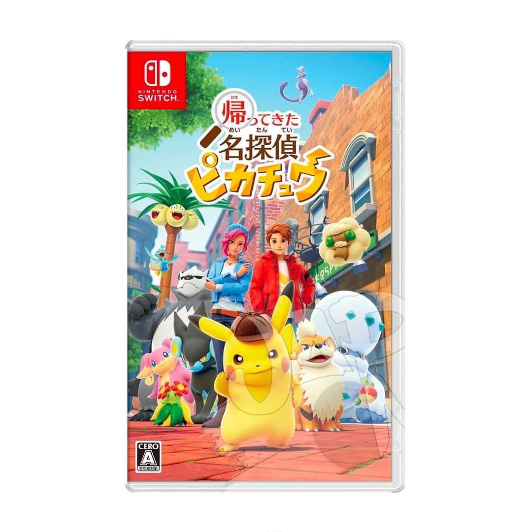 Immagine di prodotto di: Pokémon Detective Pikachu Returns & Pikachu Card – Nintendo Switch – Japanese Version (2)