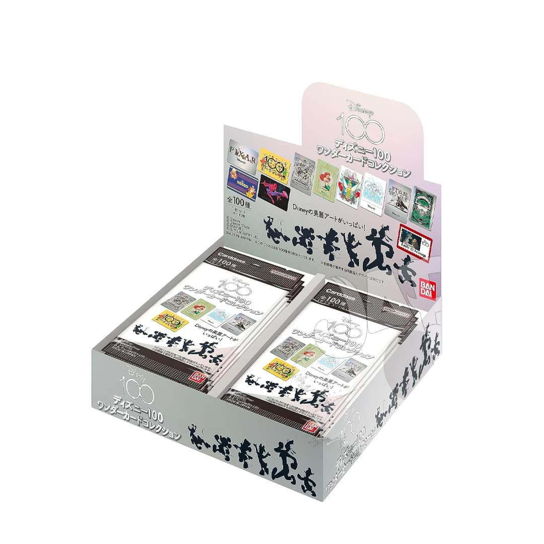 Immagine prodotto di: Disney Anniversary 100 Wonder Card Collection Bandai Display – 20 Buste (JP)