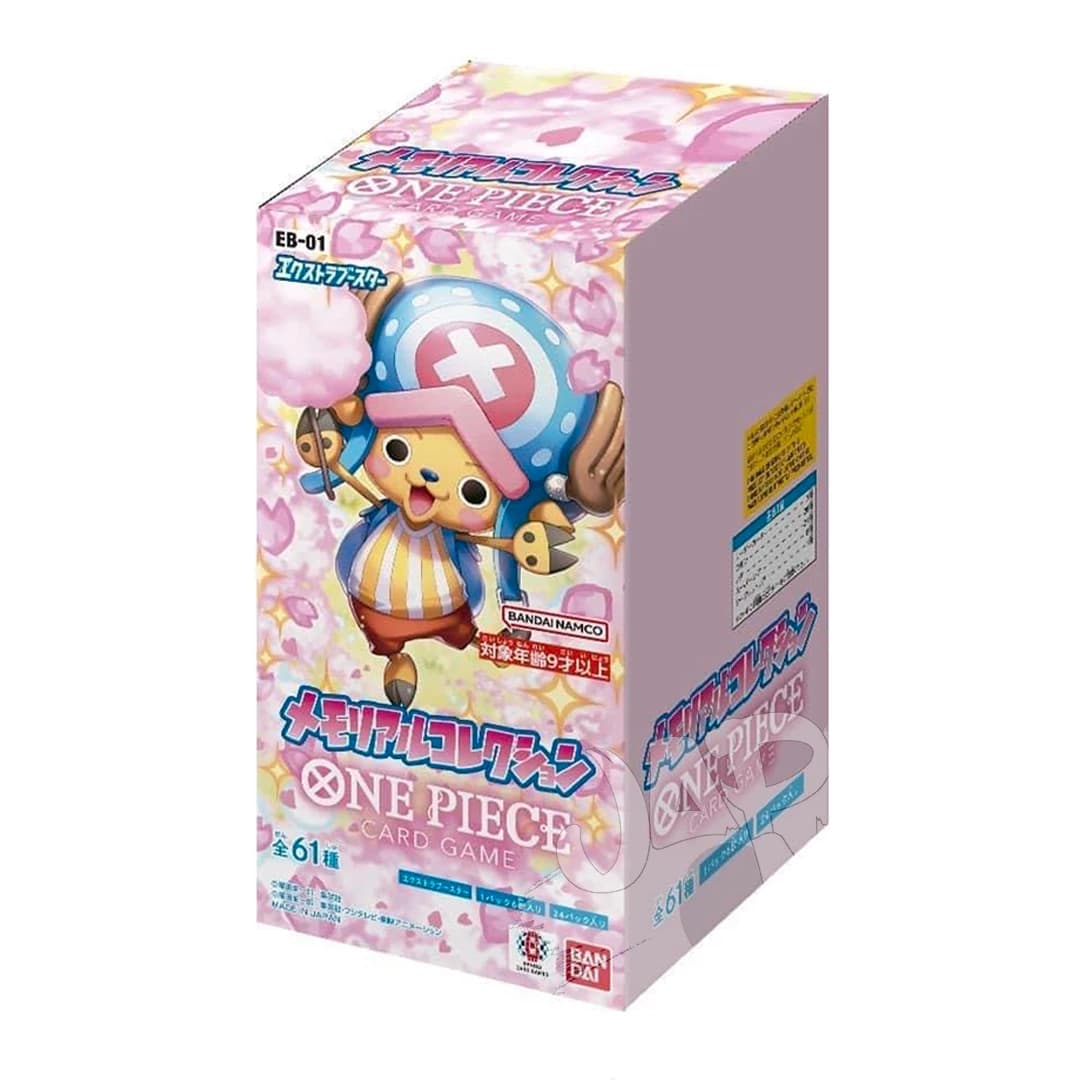 Immagine prodotto di: One Piece Card Game Extra Booster Memorial Collection EB01 Display – 24 Buste (JP)