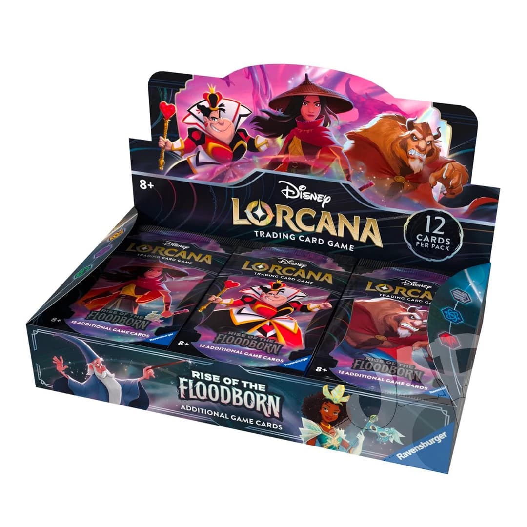 Immagine prodotto di: Disney Lorcana Rise of the Floodborn Display – 24 Buste (EN)