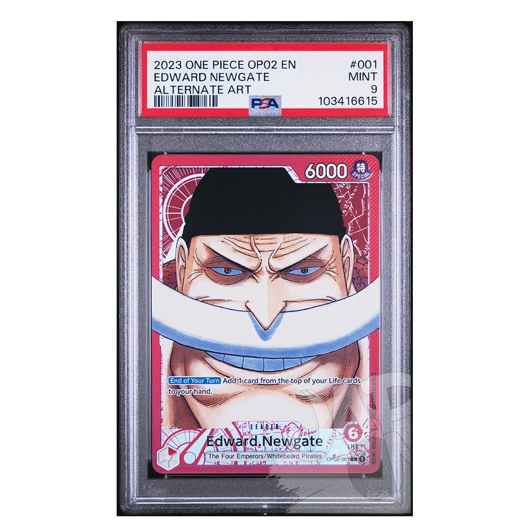 Immagine prodotto di: Edward Newgate OP02-001 Leader Alternate Art English – PSA 9