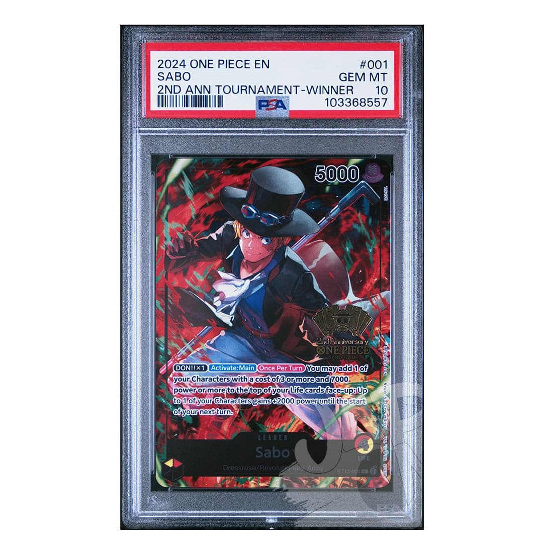 Immagine prodotto di: Sabo ST13-001 2nd Anniversary Tournament Winner English – PSA 10
