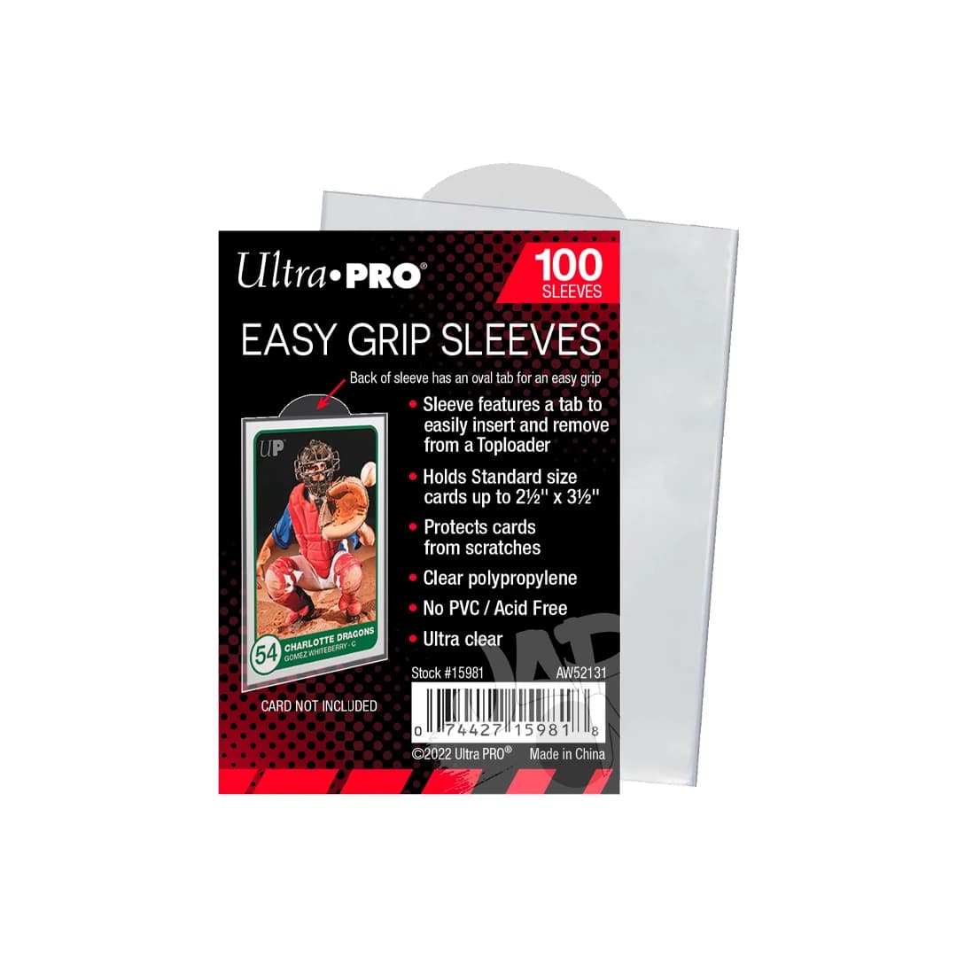 Immagine prodotto di: Easy Grip Sleeves Standard Size Transparent (100) – Ultra PRO