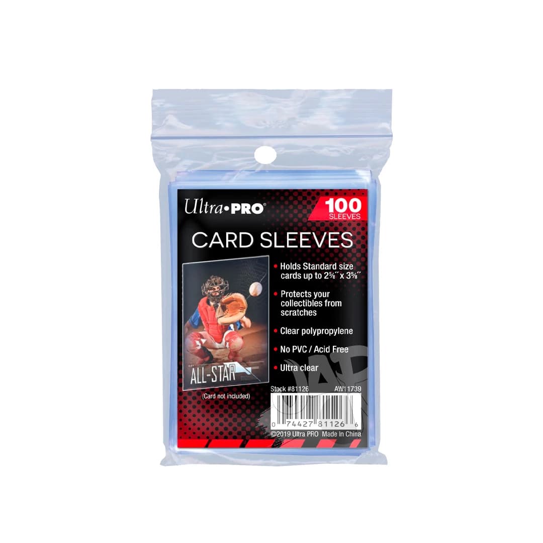Immagine prodotto di: Classic Soft Sleeves Standard Size Transparent (100) – Ultra PRO