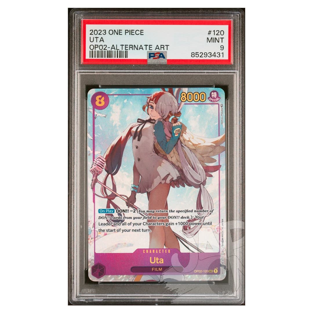 Immagine prodotto di: Uta OP02-120 Alternate Art English – PSA 9