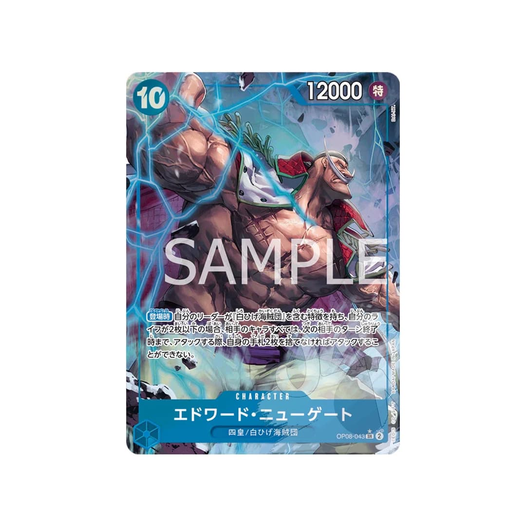 Immagine prodotto di: Edward Newgate SR Alternative Art OP08-043 (JP)
