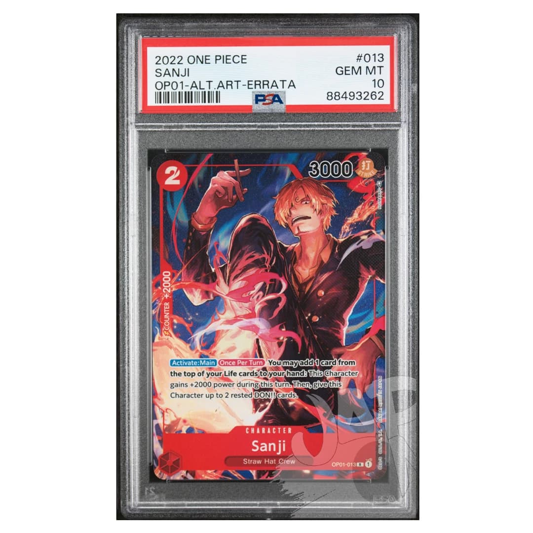 Immagine prodotto di: Sanji OP01-013 Alternative Art English – PSA 10