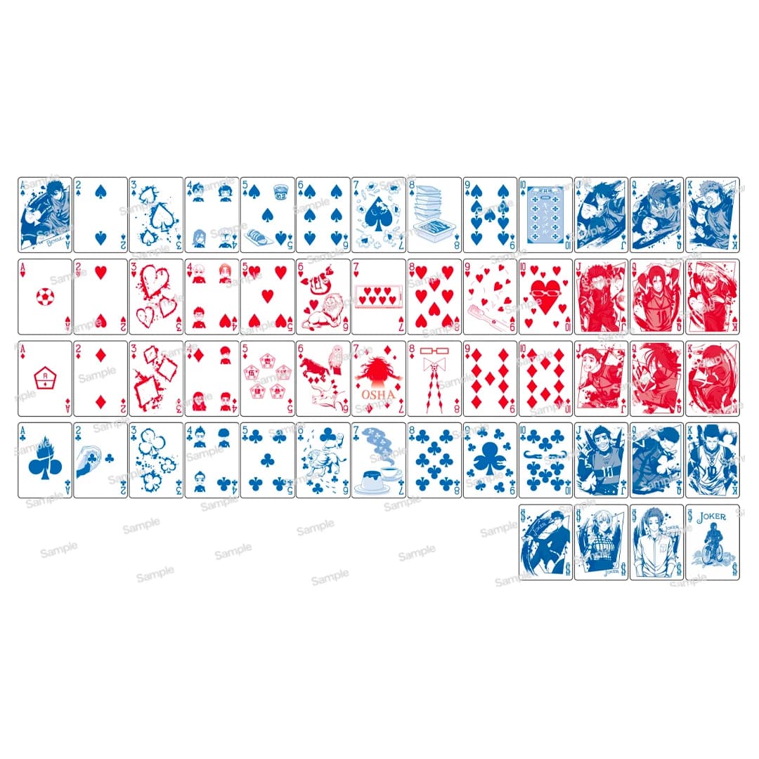 Immagine di prodotto di: Blue Lock Bicycle Playing Cards (3)