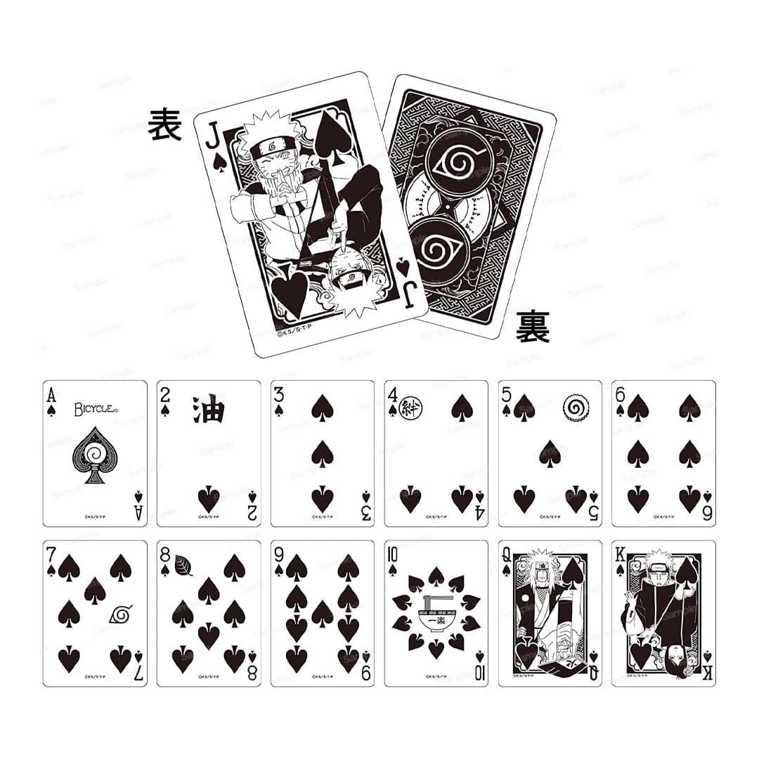 Immagine di prodotto di: Naruto Bicycle Playing Cards (2)