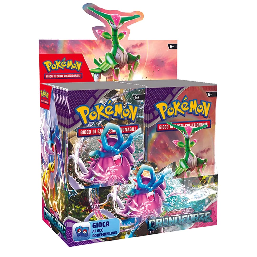 Immagine prodotto di: Pokémon Card Game Cronoforze Scarlatto & Violetto Display – 36 Buste (IT)