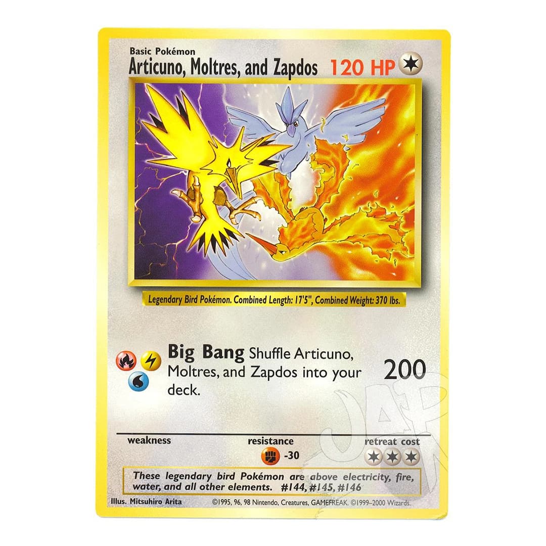 Immagine prodotto di: Articuno, Moltres and Zapdos Jumbo – Warner Bros Promo (EN)