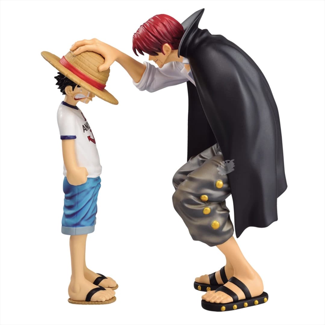 Immagine prodotto di: Shanks & Monkey D. Luffy Ichiban Kuji Revible Moment Prize A One Piece – Bandai