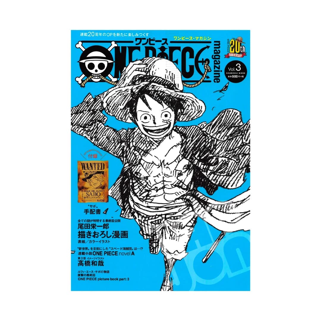 Immagine prodotto di: One Piece Magazine Vol. 3 – One Piece Wanted Poster of Sabo