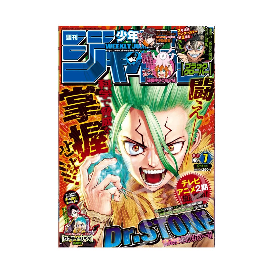 Immagine prodotto di: Weekly Shonen Jump 2/1 7 2021 – Dr. Stone Cover