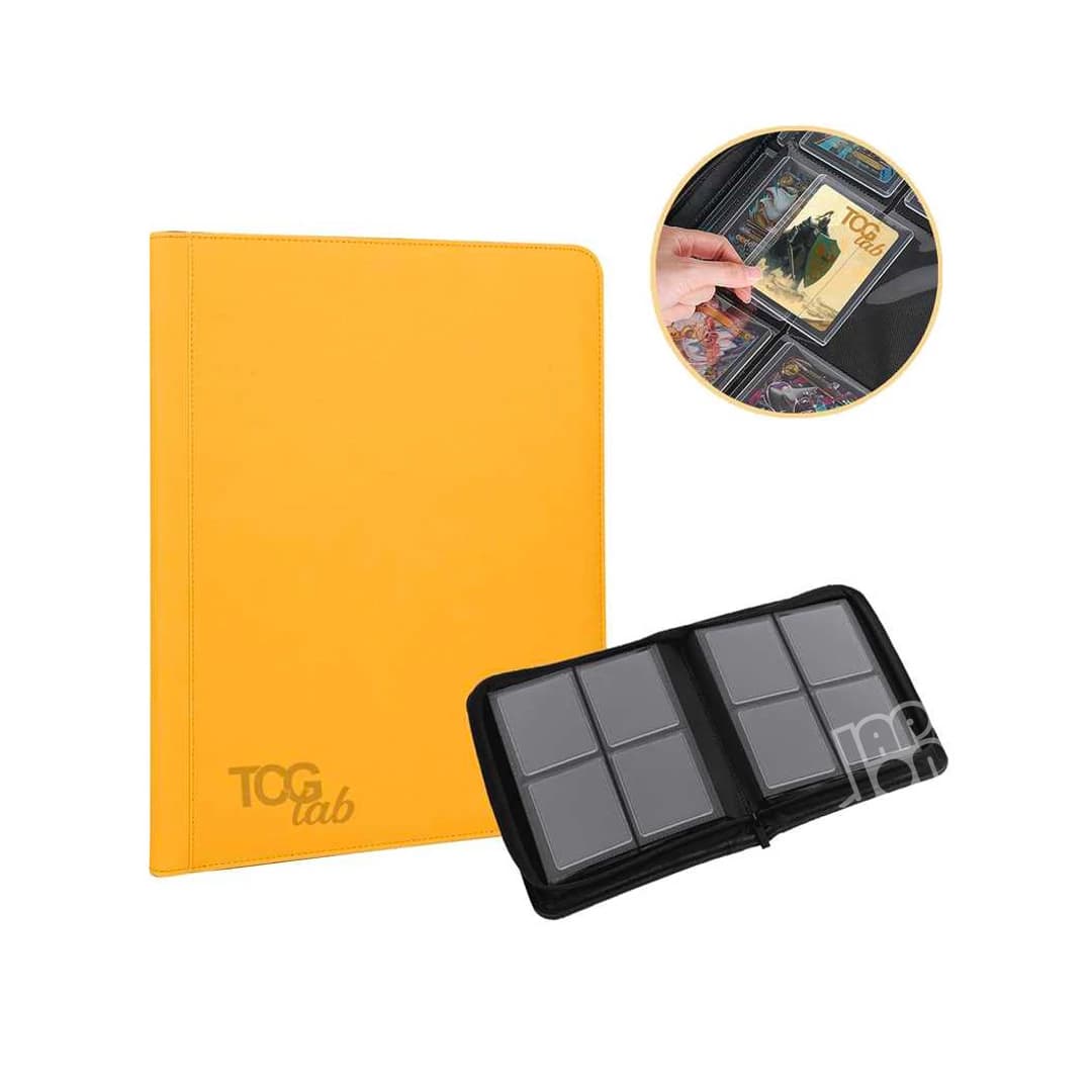 Immagine prodotto di: Album 4 Tasche Top Loader – Yellow – TCG Lab