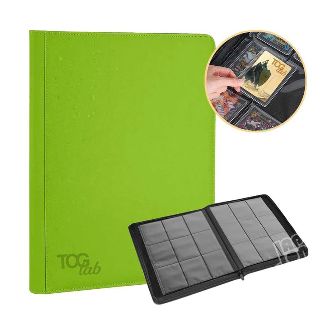 Immagine prodotto di: Album 9 Tasche Top Loader – Green – TCG Lab