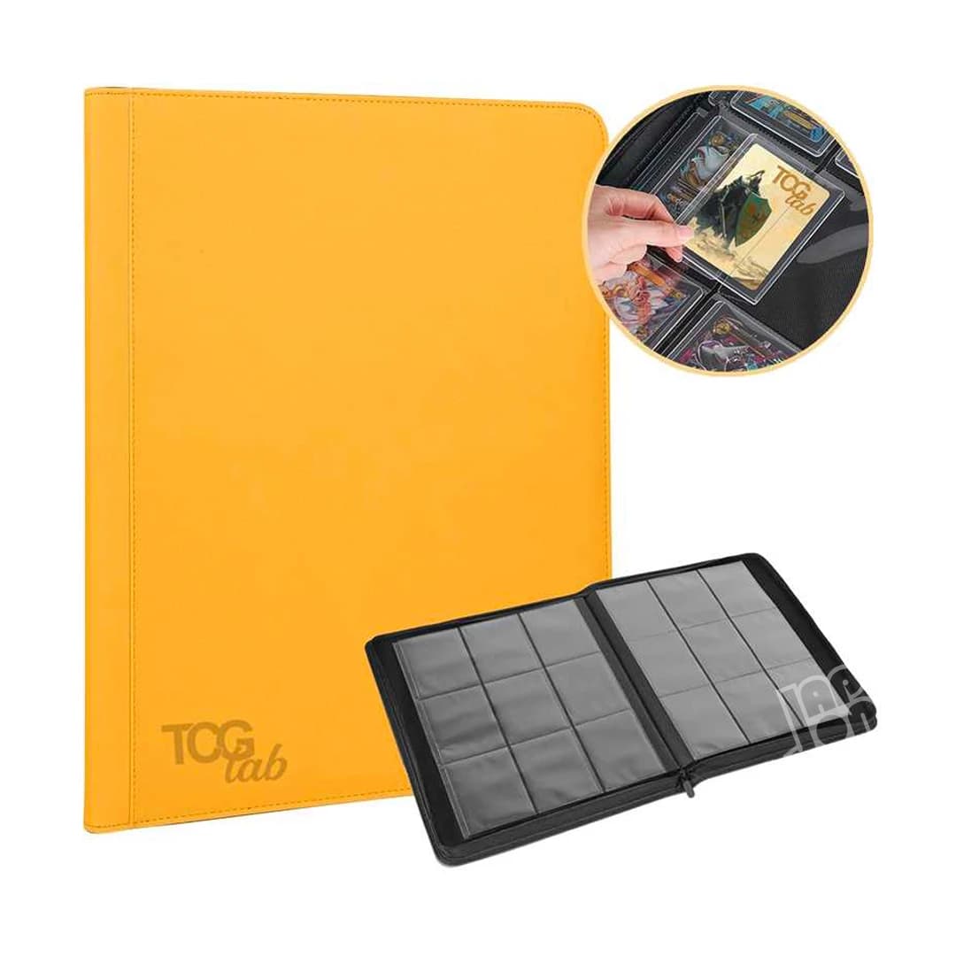 Immagine prodotto di: Album 9 Tasche Top Loader – Yellow – TCG Lab