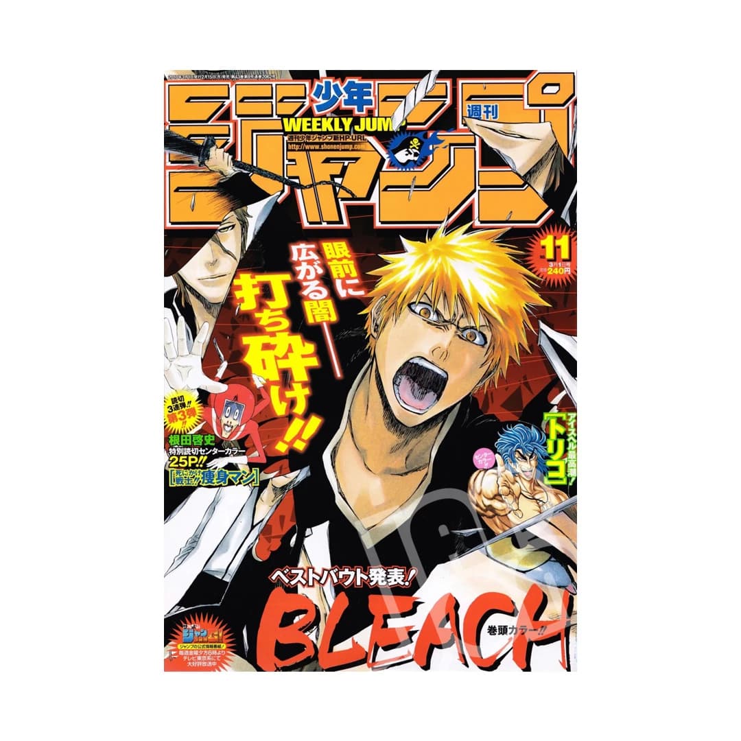 Immagine prodotto di: Weekly Shonen Jump 3/1 11 2010 – Bleach Cover – Portgas D. Ace’s Death Chapter