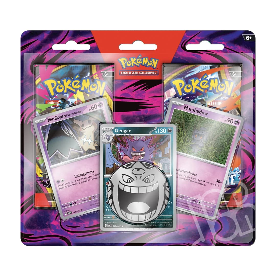 Immagine prodotto di: Pokémon Card Game Megaevoluzione Collezione Con Moneta Gengar, Marshadow & Mimikyu (IT)